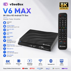 🔥 NEW RELEASE vSeeBOX V6 Max – Better Than SUP S7 Max, Fast Free Shipping 🔥