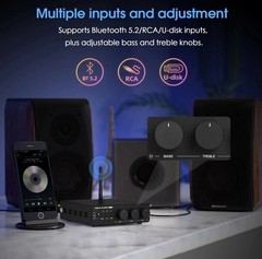 Douk Audio M1 MAX 300W Bluetooth Digital Amplifier Receiver TPA3255 Stereo Amp