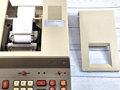 VTG Desktop Calculator Printer VICTOR 660 AC Corded Office Printing Calculator