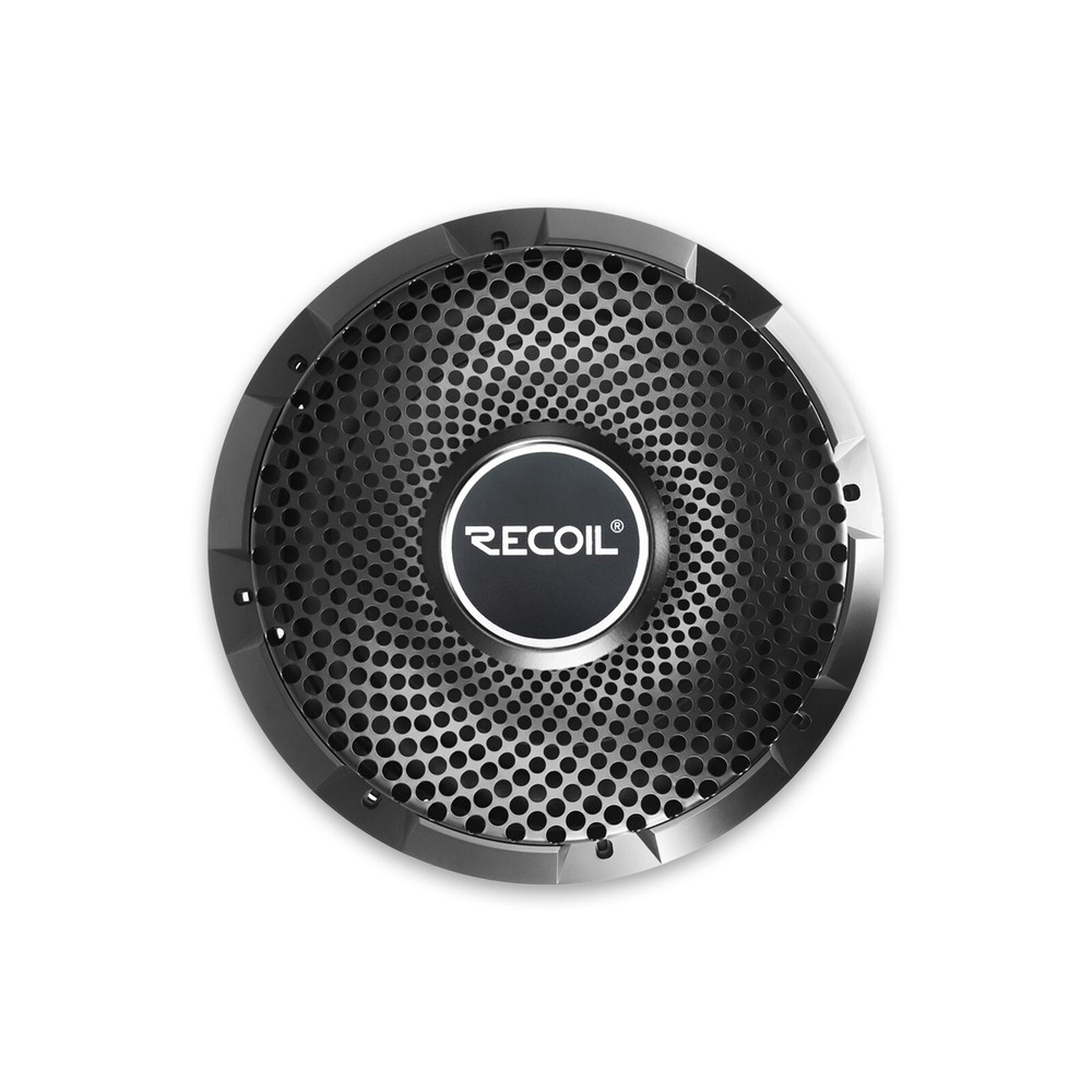 Recoil SG-65 Single, 6.5-Inch High Excursion Black Steel Mesh Grille