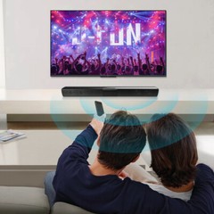 Surround TV Sound Bar System 4 Speaker Wireless Bluetooth Subwoofer Home Theater