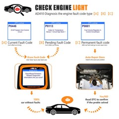 ANCEL AD410 Code Reader Automotive OBD2 Scanner Auto Check Engine Car Diagnostic