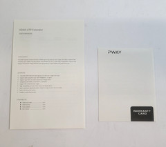 Lot of 6 PWAY PW-HT202P 1080P 60Hz Ethernet HDMI Extenders
