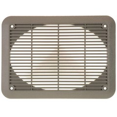 Ford OEM Factory Speaker Cover Trim Grille 6″ x 8″ Gray (2 Pack) E5EF-18985-AWA