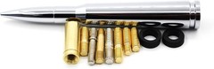 Truck Car Bullet Antenna with Valve Stem Caps Mast for Heavy Pickup Jeep Truck