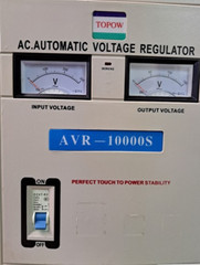 Topow AVRS-10000 10,000 Watt Voltage Converter & Transformer with Regulator