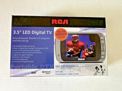 RCA DHT235A 3.5″ Mini LED Digital TV w/manual