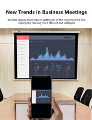 4K WiFi HDMI Anycast Miracast Airplay TV Wireless Display DLNA Dongle Adapter