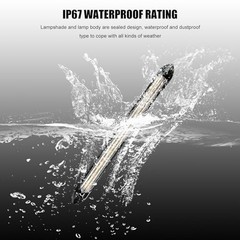 2 PCS Exterior Car LED Lights Flexible LED Daytime Running Light 9.5 Inches