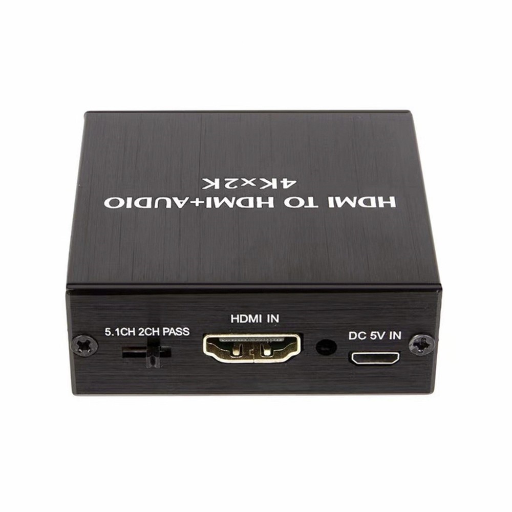 4Kx2K HDMI to 3.5MM Audio Converter SPDIF Optical Stereo Out Splitter Adapter h