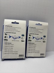 HD Video Converter HDMI2AV Up Scaler 1080P – Lot of 2