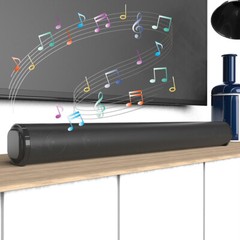 Wireless Bluetooth TV Sound Bar Theater Subwoofer Soundbar Computer Speaker 22”
