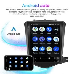 Android 13 Car Stereo 2+32G Fit For Chevrolet Cruze 2009-2015 w/Wireless CarPlay