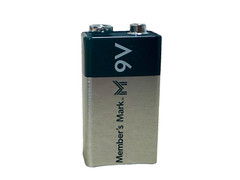 Member’s Mark 9V Alkaline Batteries, PACK OF 8 Batteries, DEC 2030