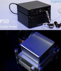 Topping P50 Linear AC/DC Power Supply Adapter for Hifi Audio 5V 1a 15V 1a Ultra