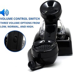 Single Line Classic 2554 Wall Phone with Loud Ringer and Handset Volume Contr…