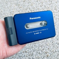 Panasonic SX35 Walkman Cassette Player, Awesome Blue ! Working ! #7081