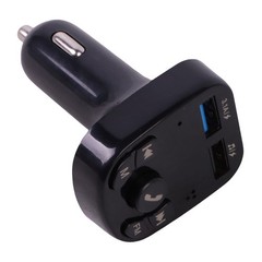 Bluetooth 5.0 Car Wireless FM Transmitter Adapter 2USB PD Charger AUX Hands-Free