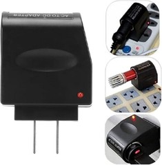 110V-240V AC Plug To 12V DC Car Cigarette Lighter Converter Socket Adapter Lot