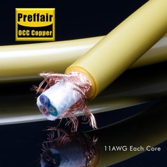 1M OCC Copper Audio Power 3Core Power Cable HiFi Bulk Cord Power Wire DIY