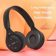 Comfortable Over Ear Headphones: Hybrid Noise Cancellation, Fast Charging, Black