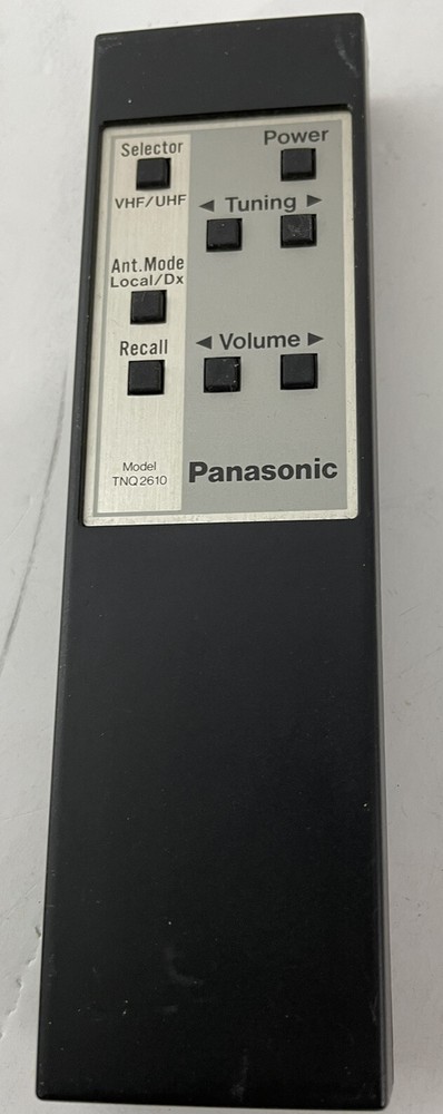 Panasonic TNQ2610 Remote Control (Batteries not included) tested works