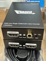 Vanco International 280592 HDMI Over Single Cat5e/Cat6 Extender w/ IR 1080P