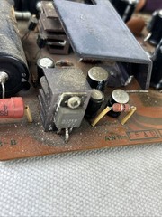 Pioneer Sx-1980 Parts Repair AWR-154B Power Board Parts Repair Not Working