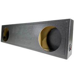 Sub Woofer Box Chevy Silverado 07-18 Single Regular Cab 2×12 Woofers Ported