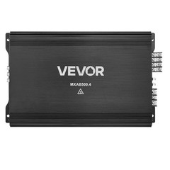 VEVOR Car Audio Amplifier Car Amplifier 4-Channel Class AB Max. 4x250W at 4 Ohms