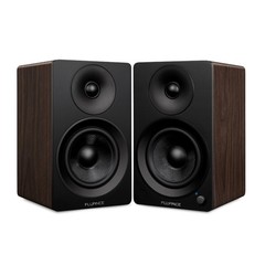 Fluance Powered 5” Stereo Bookshelf Speakers for Turntable, TV PC & Bluetooth 5