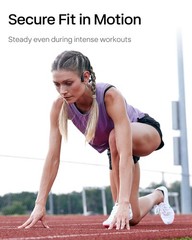 OpenRun Pro-Bone Conduction Headphones, Open-Ear Bluetooth Wireless Sport Hea…