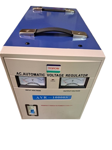 Topow AVRS-10000 10,000 Watt Voltage Converter & Transformer with Regulator