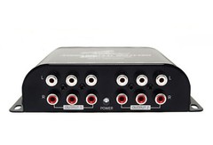 3 Way Cross Over Line Driver Split-3003 Audiopipe Audio Signal Splitter
