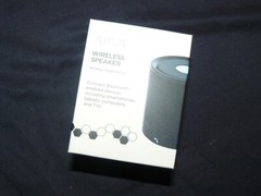 Ativa Fabric-Covered Wireless Bluetooth Speaker, Black, XJ0806