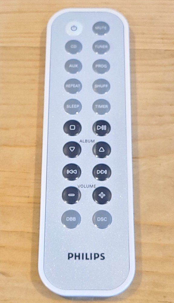 GENUINE PHILIPS MC108 MCM108DB/37B AUDIO REMOTE for MC108/93 MCM138D MCM138D/79