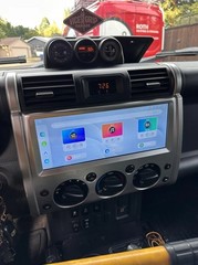 Android 15 GPS Stereo For Toyota FJ Cruiser 2007-2014 Carplay Car Radio 12.3inch
