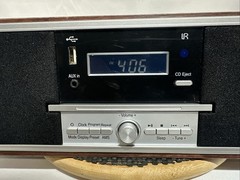 RETRO AUDIO Model ODY-1969 Modern Version of AM/FM/CD+Bluetooth+USB+AUX+MP3