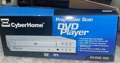 Cyber Home Progressive Scan CH DVD300 DVD Player CD MP3 JPG Never Used