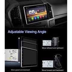 10.1″ Android 15 Touch Screen Car Stereo Radio GPS WIFI BT Double 2DIN Rotatable
