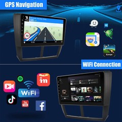 Android 15 Car Stereo Radio GPS Apple Carplay WIFI For Subaru Fores 2007-2013