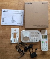 VTech SN5127 90dB Ringer Amplified Cordless Senior Phone with Answering Machine