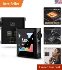 M0s MP3 Player with Bluetooth Hi-Fi Lossless Sound Music Player Portable Digi…