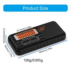 Portable Styluses Pressure Scale with 100g Capacity 0.005g Sensitivity for