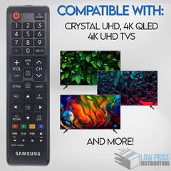 New Samsung Smart TV Remote Control BN59-01268E Works for ALL Samsung Smart TVs!