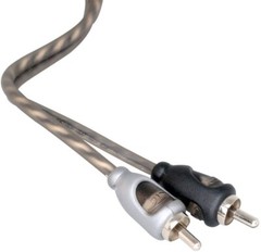 Rockford Fosgate RFI-3 3′ Twisted Pair Signal Cable 3′ (1 Meter) RCA Cable