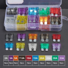 100pcs Standard Blade Fuse Assortment Auto Car Truck Fuses Kit ATC / ATM US