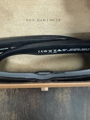 Ray-Ban Meta Wayfarer RW4008 601/71 53mm AI Glasses Shiny Black