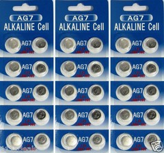30 AG7 LR927 395 SR57 1.5 Volt Alkaline Cell Watch Batteries Ships From USA