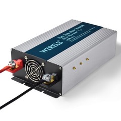 2000W Pure Sine Wave Inverter 24V to 120V Power Car Home Solar Truck Camp Motor